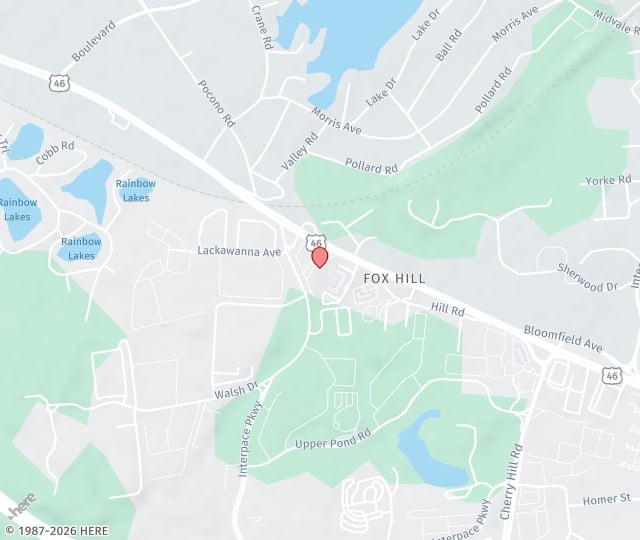 Location Map: 3799 Route 46 East Parsippany, NJ 07054