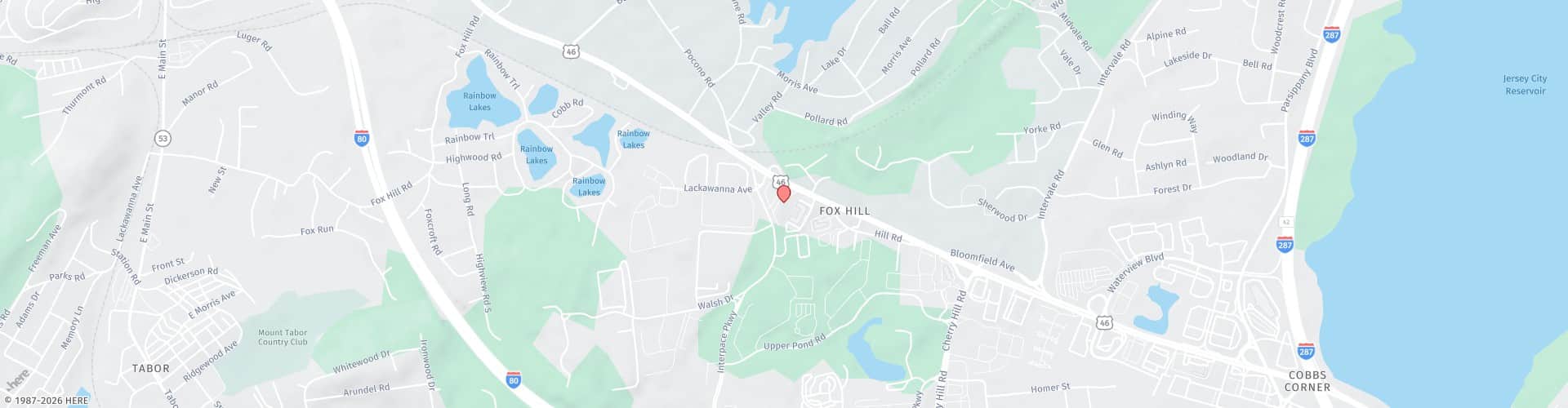Location Map: 3799 Route 46 East Parsippany, NJ 07054