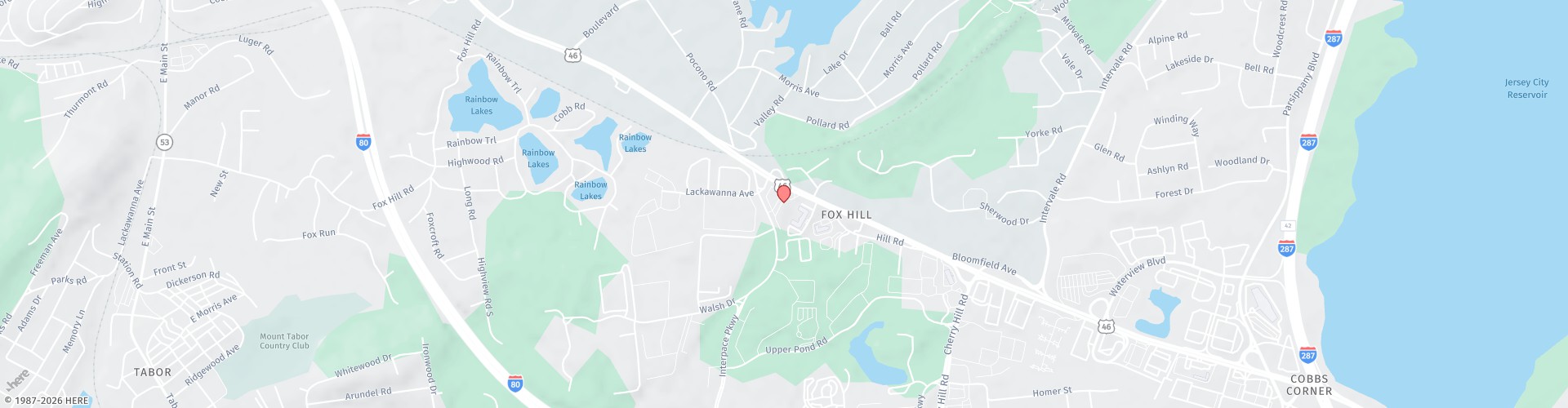 Location Map: 3799 Route 46 Parsippany, NJ 07054